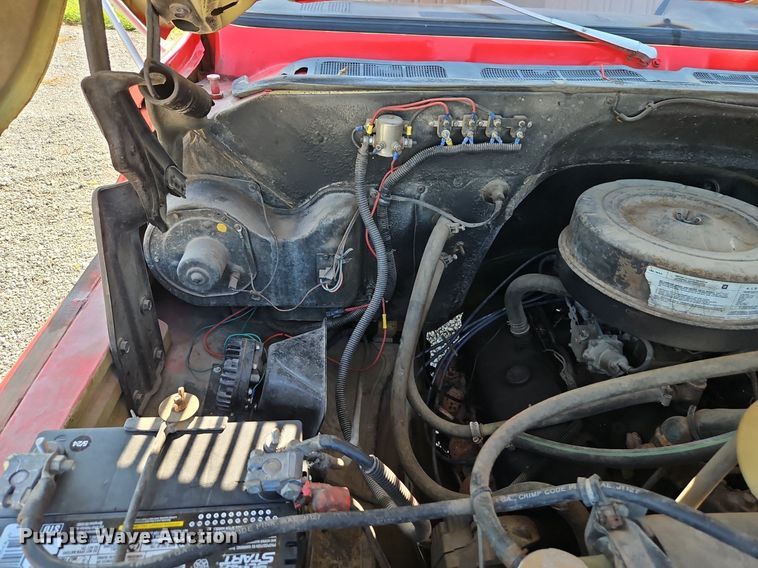 image for item EI8295 1982 GMC  C7000 pumper fire truck