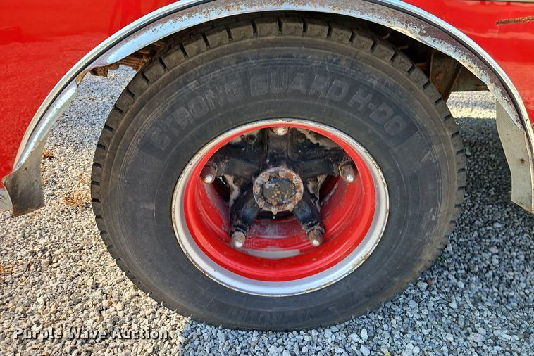 image for item EI8295 1982 GMC  C7000 pumper fire truck