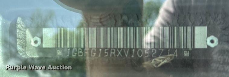 image for item EJ0467 1997 Chevrolet Express G1500 van