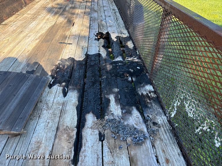 image for item EJ0472 Shop built  equipment trailer