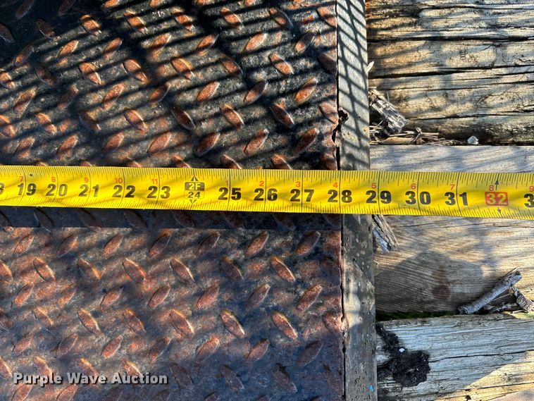 image for item EJ0472 Shop built  equipment trailer