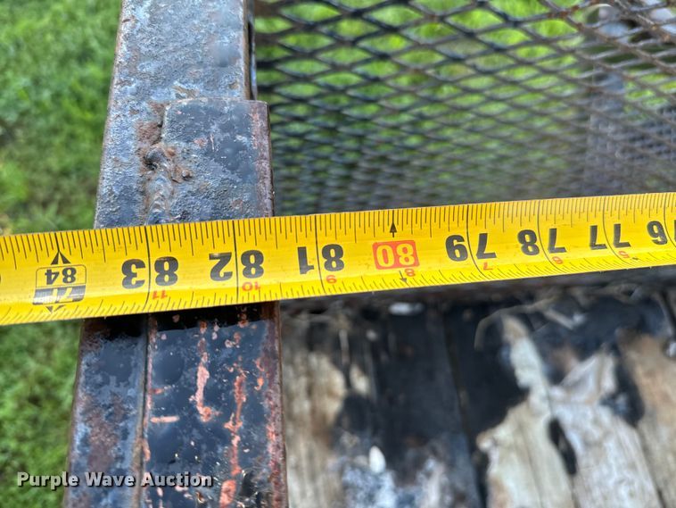 image for item EJ0472 Shop built  equipment trailer