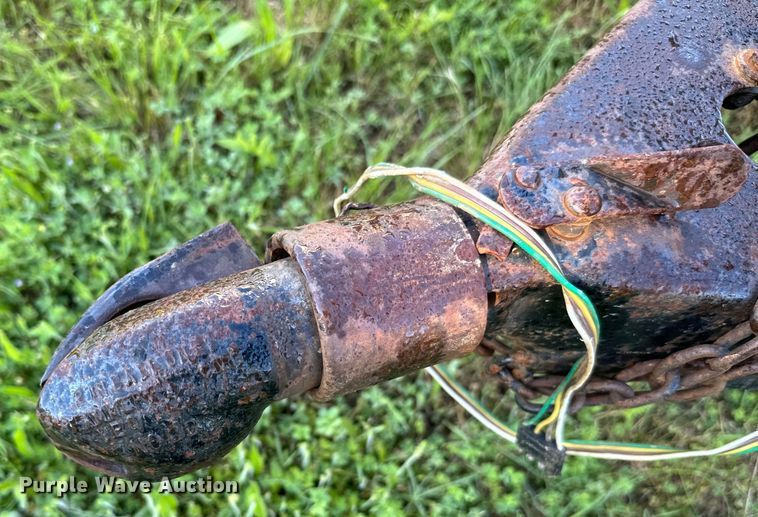 image for item EJ0472 Shop built  equipment trailer