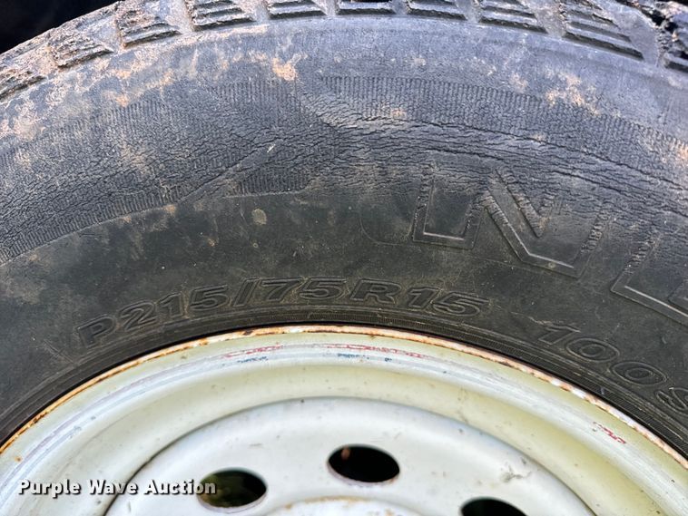 image for item EJ0472 Shop built  equipment trailer