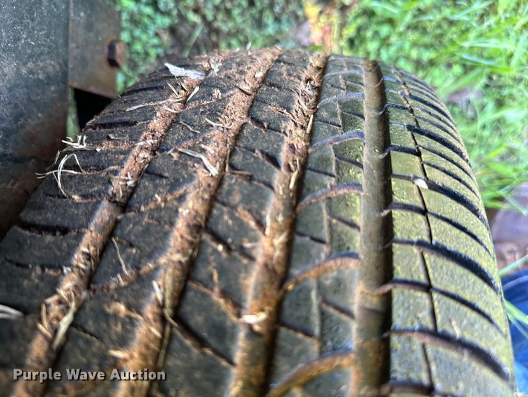 image for item EJ0472 Shop built  equipment trailer