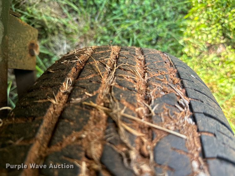 image for item EJ0472 Shop built  equipment trailer