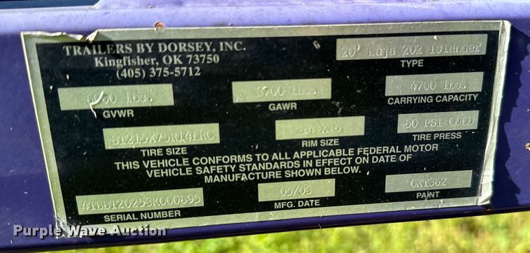 image for item EJ0474 2003 Baja 202 Islander boat