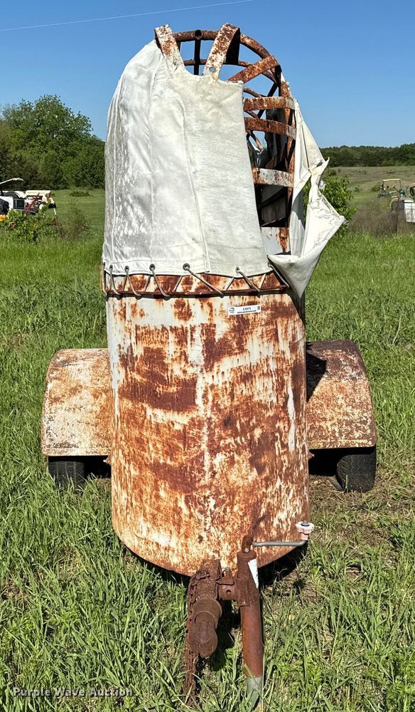 image for item EJ0475 Shop built  livestock trailer