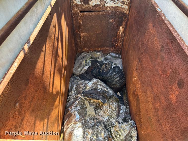 image for item EJ0475 Shop built  livestock trailer