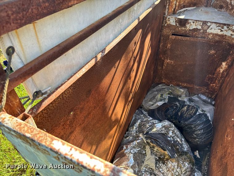 image for item EJ0475 Shop built  livestock trailer