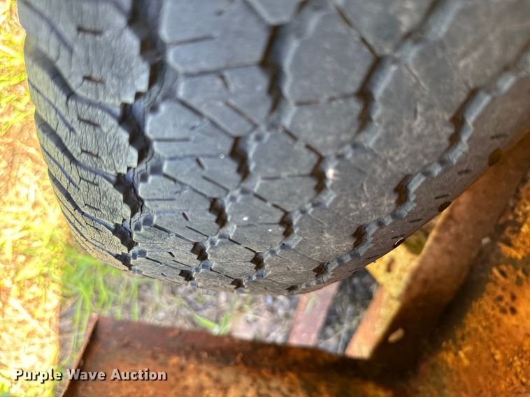 image for item EJ0475 Shop built  livestock trailer