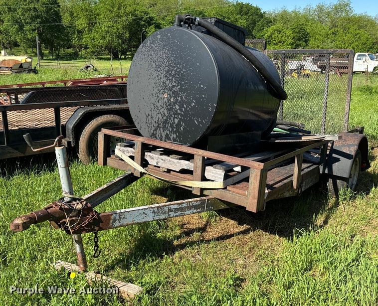 image for item EJ0476 Shop built utility trailer