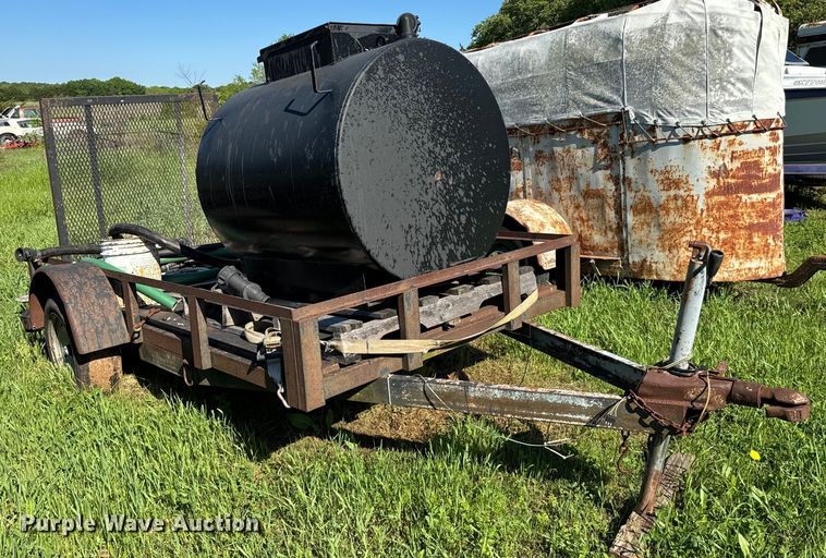 image for item EJ0476 Shop built utility trailer