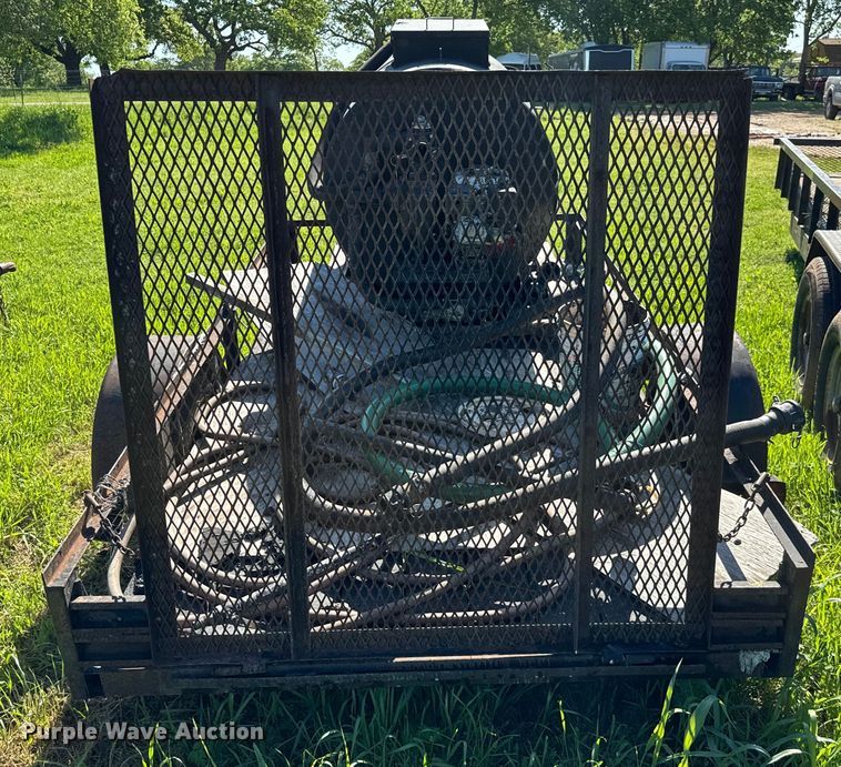 image for item EJ0476 Shop built utility trailer