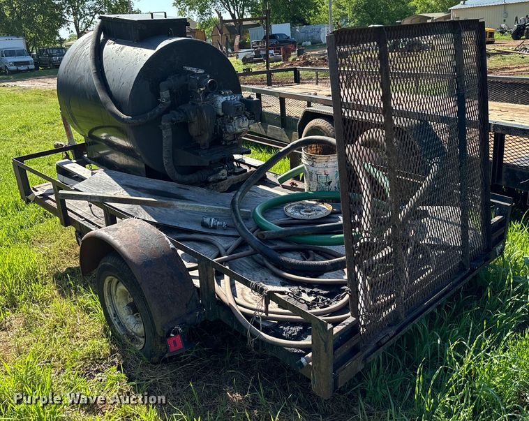 image for item EJ0476 Shop built utility trailer