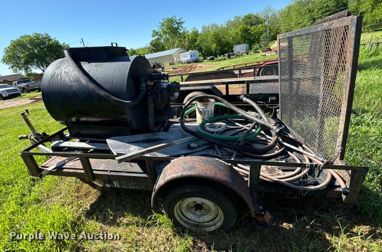 image for item EJ0476 Shop built utility trailer