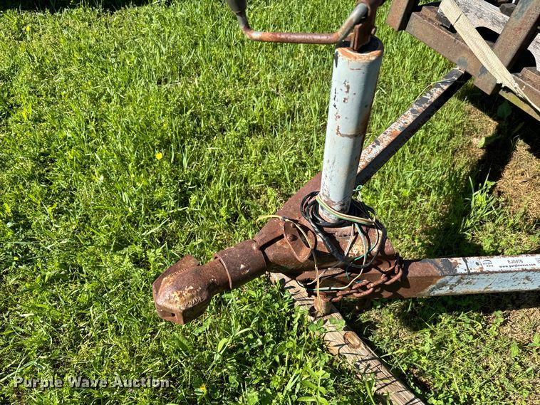 image for item EJ0476 Shop built utility trailer