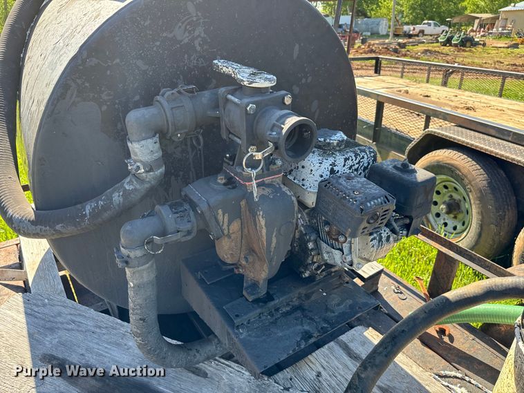 image for item EJ0476 Shop built utility trailer