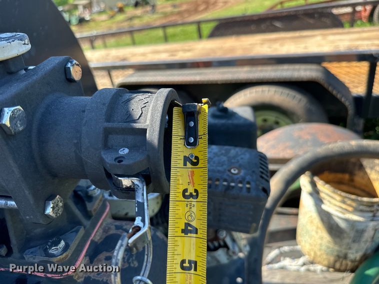 image for item EJ0476 Shop built utility trailer