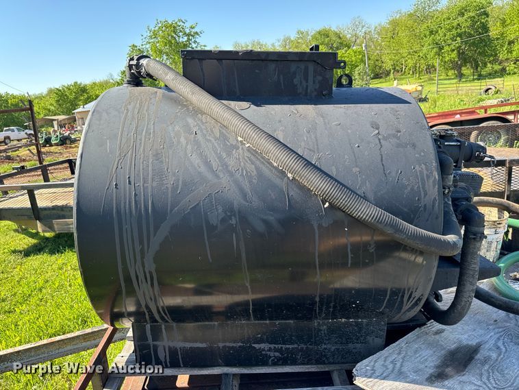 image for item EJ0476 Shop built utility trailer