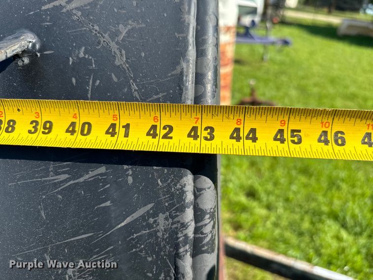 image for item EJ0476 Shop built utility trailer