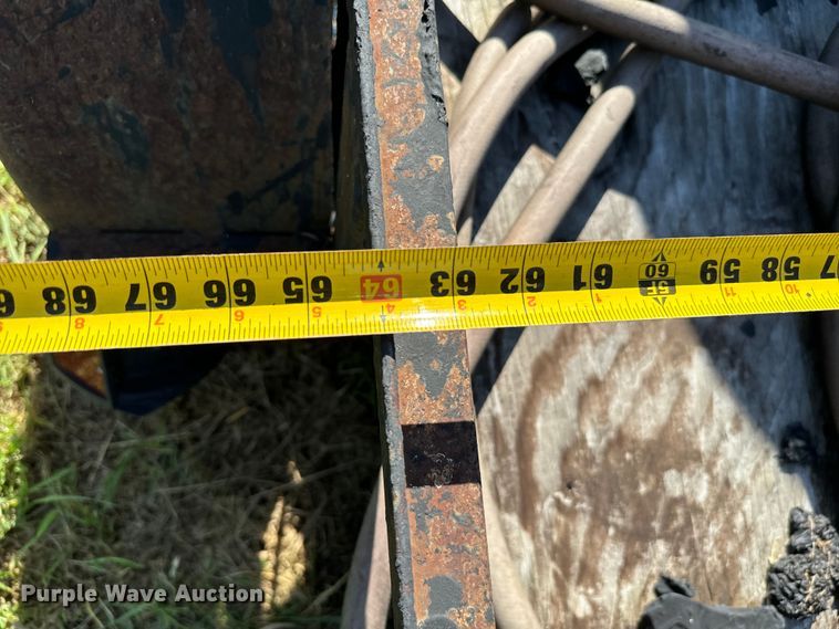 image for item EJ0476 Shop built utility trailer