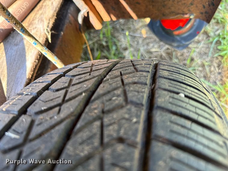 image for item EJ0476 Shop built utility trailer