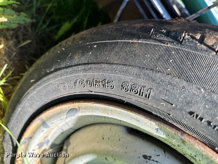 image for item EJ0476 Shop built utility trailer