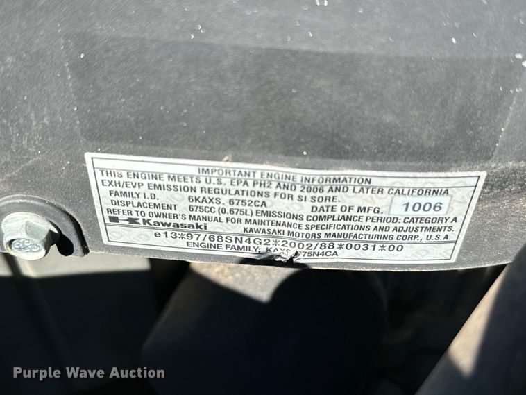 image for item EJ0485 Cub Cadet  The Enforcer ZTR lawn mower