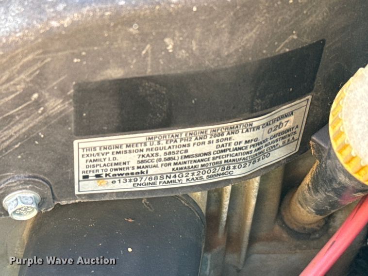 image for item EJ0488 Cub Cadet  The Enforcer ZTR lawn mower