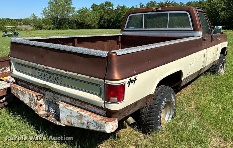 image for item EJ0493 1980 Chevrolet  Cheyenne 10 pickup truck