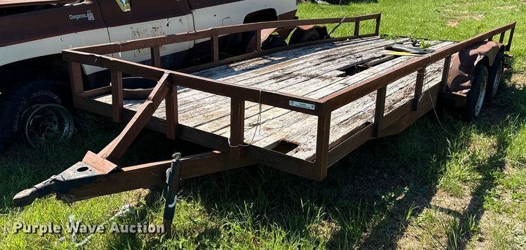 image for item EJ0494 Shop built  utility trailer