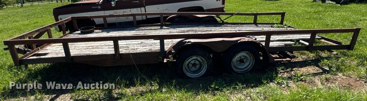 image for item EJ0494 Shop built  utility trailer