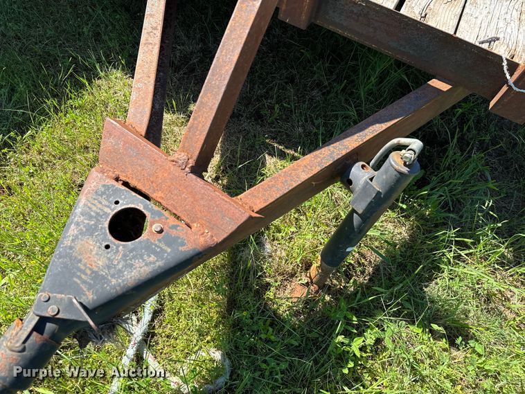 image for item EJ0494 Shop built  utility trailer