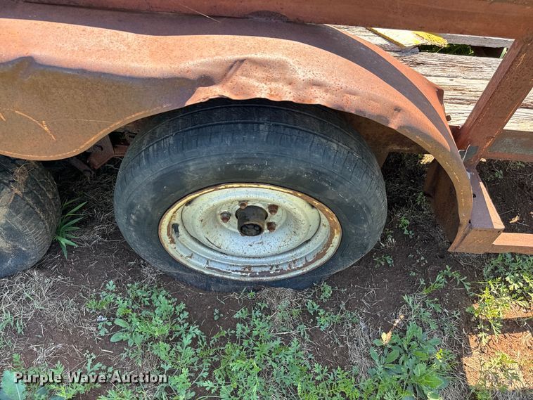 image for item EJ0494 Shop built  utility trailer