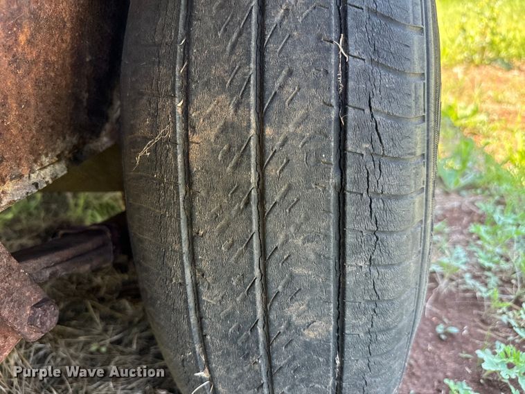 image for item EJ0494 Shop built  utility trailer