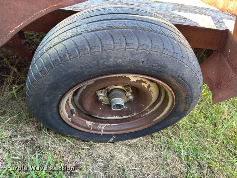 image for item EJ0494 Shop built  utility trailer