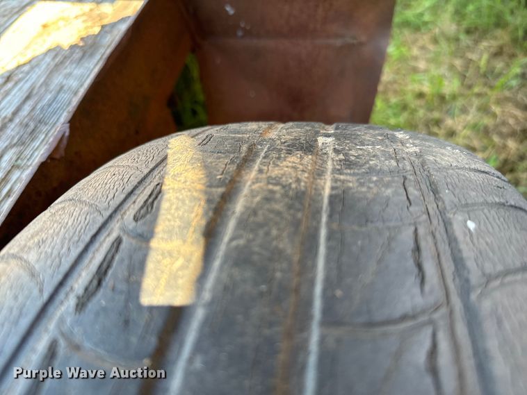 image for item EJ0494 Shop built  utility trailer