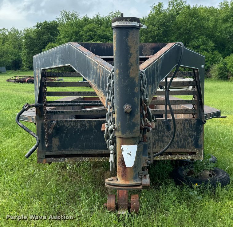 image for item EJ0498 Shop built  equipment trailer