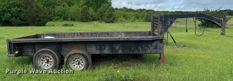 image for item EJ0498 Shop built  equipment trailer