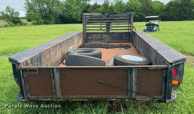 image for item EJ0498 Shop built  equipment trailer