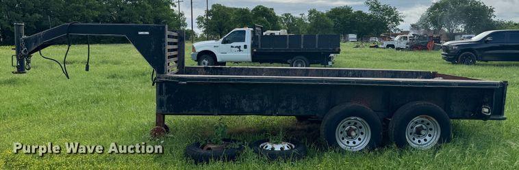 image for item EJ0498 Shop built  equipment trailer