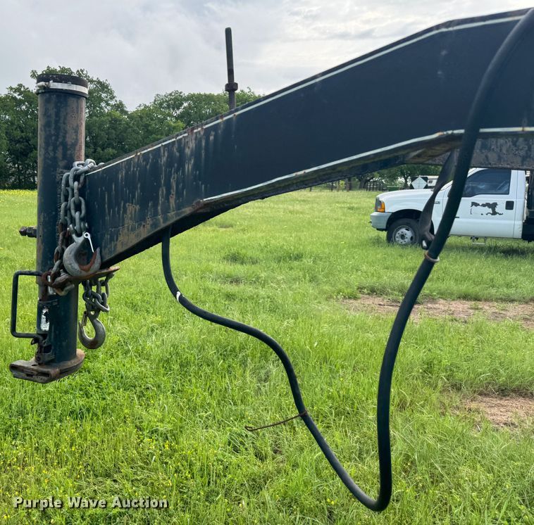 image for item EJ0498 Shop built  equipment trailer