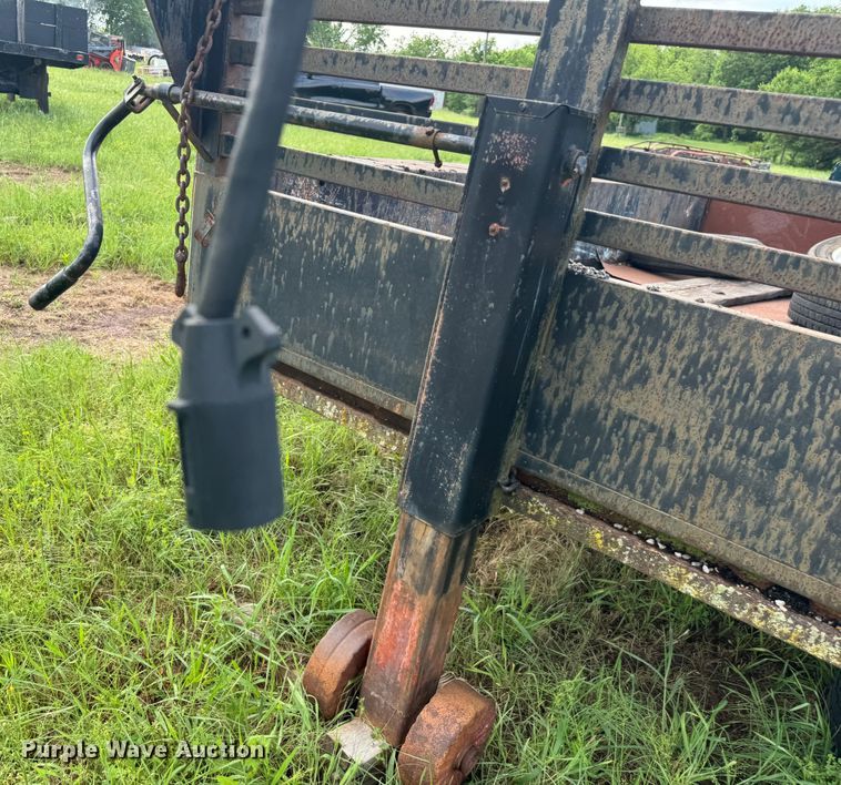 image for item EJ0498 Shop built  equipment trailer