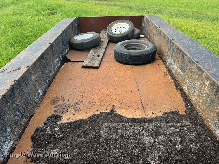 image for item EJ0498 Shop built  equipment trailer