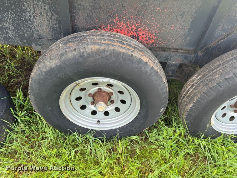 image for item EJ0498 Shop built  equipment trailer
