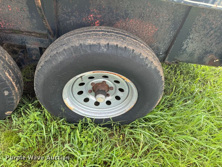 image for item EJ0498 Shop built  equipment trailer