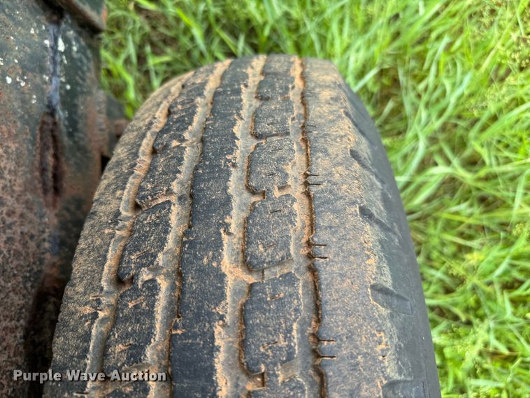 image for item EJ0498 Shop built  equipment trailer