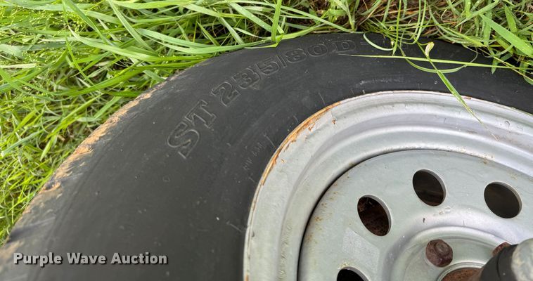 image for item EJ0498 Shop built  equipment trailer