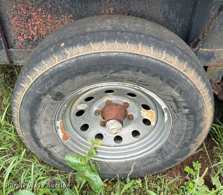 image for item EJ0498 Shop built  equipment trailer
